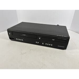 Magnavox DV220MW9 DVD Player VCR Combo VHS Recorder 4 Head Tested